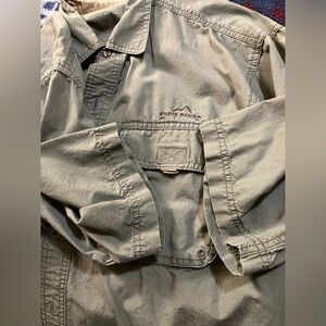 Eddie Bauer Men's Olive Shirt